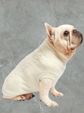 2 for $30 | Cotton Blend Knit Small Pet Sweater